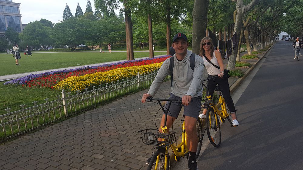 Biking in china