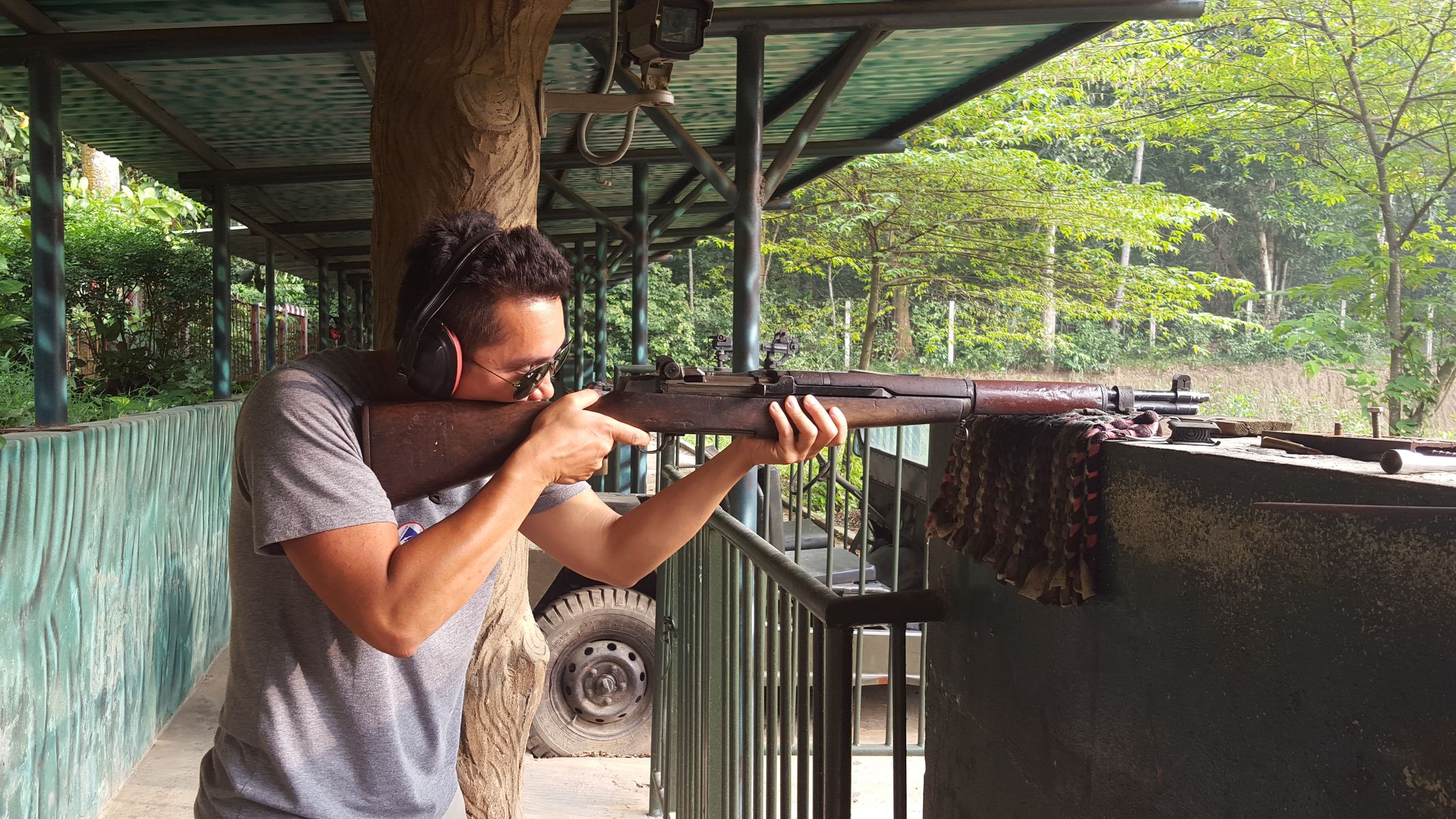 M1 Garand at Range